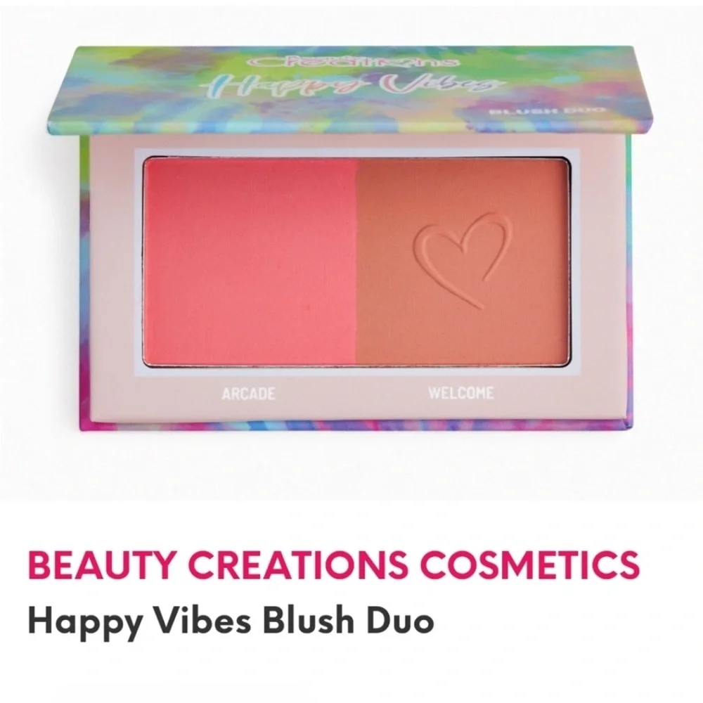 BEAUTY CREATIONS Choose Happy Blush Duo